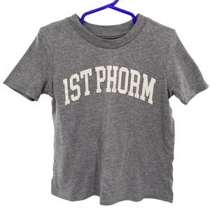 1st Phorm Toddler Gray Varsity T-Shirt